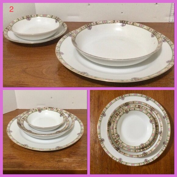 103 yr Dinnerware, 6 pcs - Picture 2 of 12